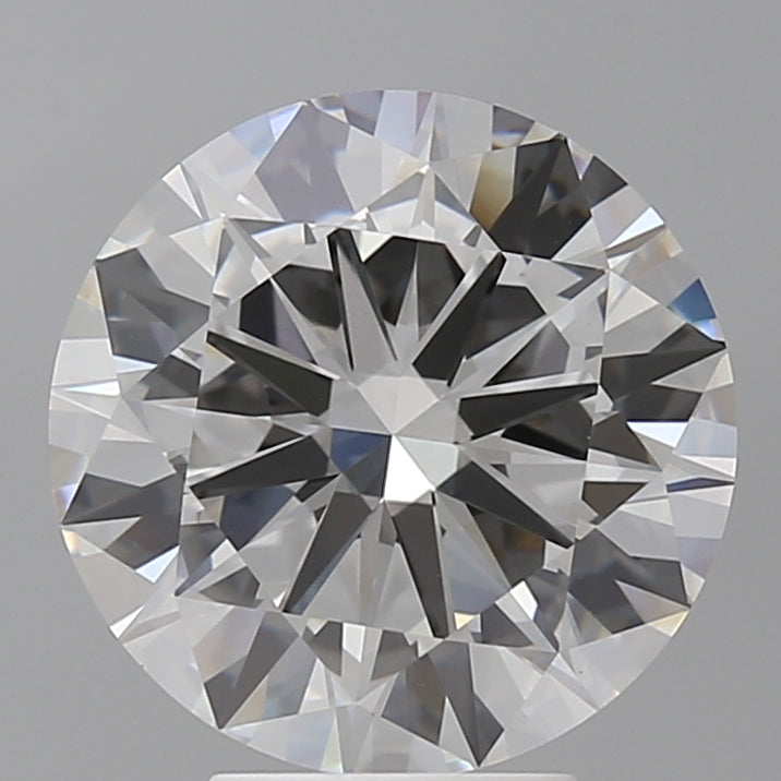 5.04 Carat Round Shaped, Excellent Cut, F Color, VS1 Clarity, IGI Certified Lab Grown Diamond