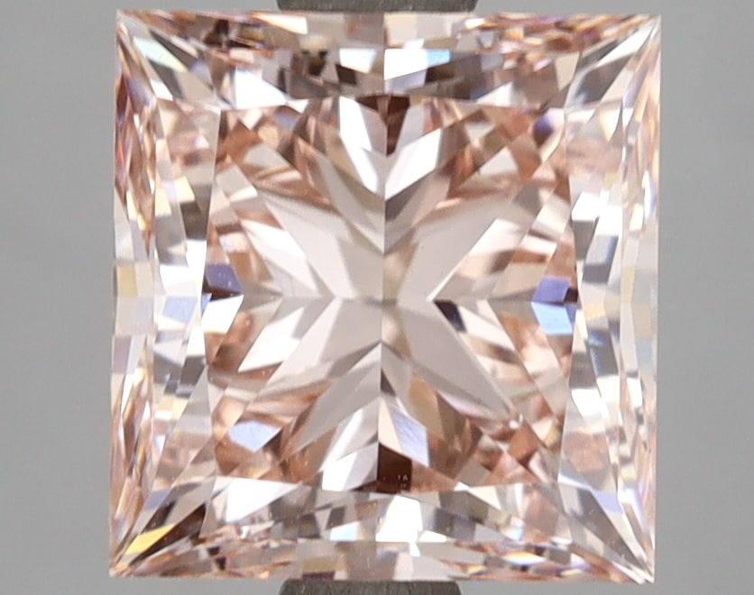 4.14 Carat Princess Shaped, Ideal Cut, VS1 Clarity, IGI Certified Lab Grown Diamond