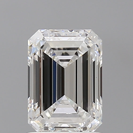 1.59 Carat Emerald Shaped, Ideal Cut, E Color, VS1 Clarity, IGI Certified Lab Grown Diamond