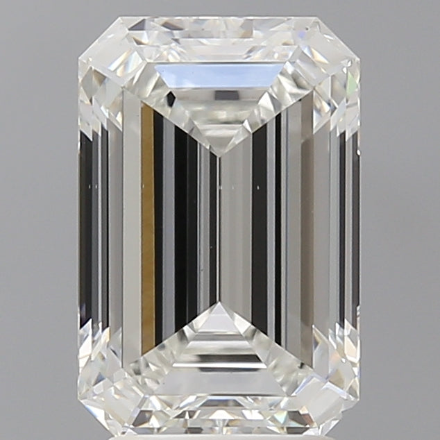 3.50 Carat Emerald Shaped, Ideal Cut, G Color, VS1 Clarity, IGI Certified Lab Grown Diamond