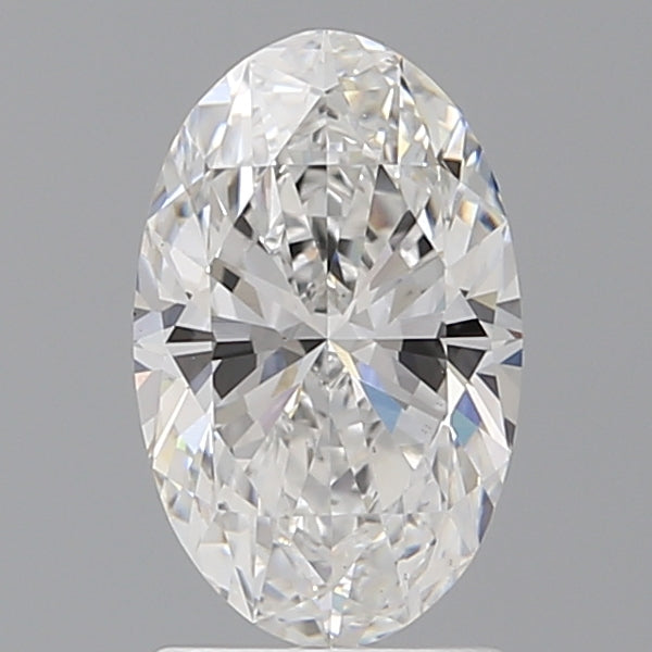 1.59 Carat Oval Shaped, Ideal Cut, E Color, VVS2 Clarity, IGI Certified Lab Grown Diamond