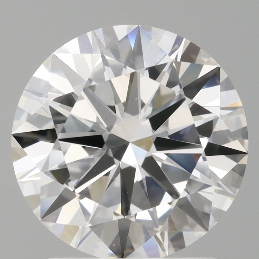 2.00 Carat Round Shaped, Excellent Cut, E Color, VVS2 Clarity, IGI Certified Lab Grown Diamond