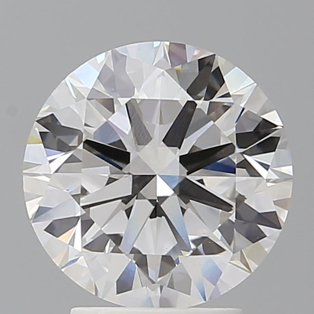 3.04 Carat Round Shaped, Excellent Cut, F Color, VVS2 Clarity, IGI Certified Lab Grown Diamond