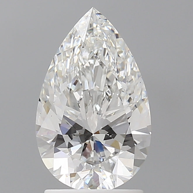 1.91 Carat Pear Shaped, Ideal Cut, E Color, VS1 Clarity, IGI Certified Lab Grown Diamond