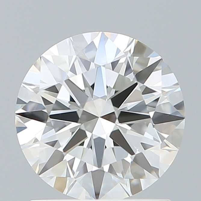 1.34 Carat Round Shaped, Excellent Cut, D Color, VVS2 Clarity, IGI Certified Lab Grown Diamond