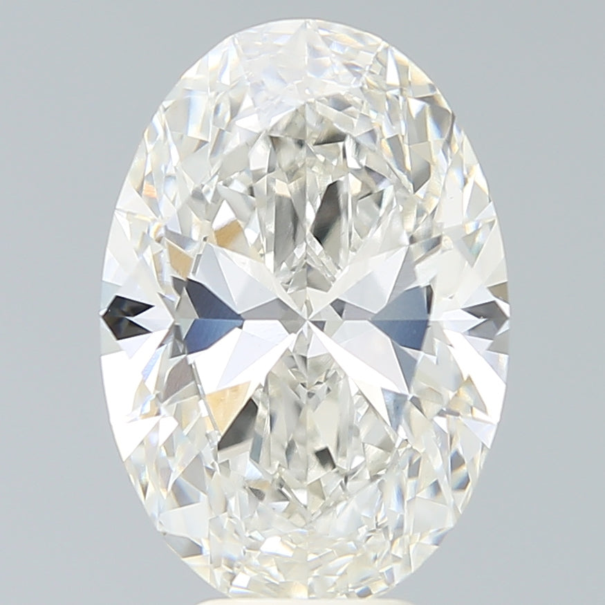6.40 Carat Oval Shaped, Ideal Cut, H Color, VS1 Clarity, IGI Certified Lab Grown Diamond
