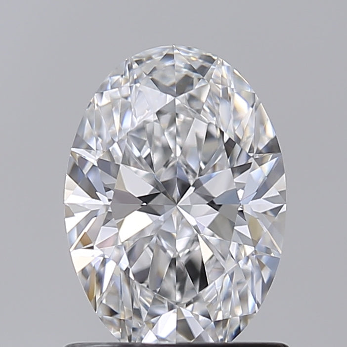 1.02 Carat Oval Shaped, Excellent Cut, D Color, VVS2 Clarity, IGI Certified Lab Grown Diamond