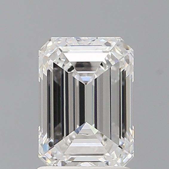 1.60 Carat Emerald Shaped, Excellent Cut, D Color, VVS2 Clarity, IGI Certified Lab Grown Diamond