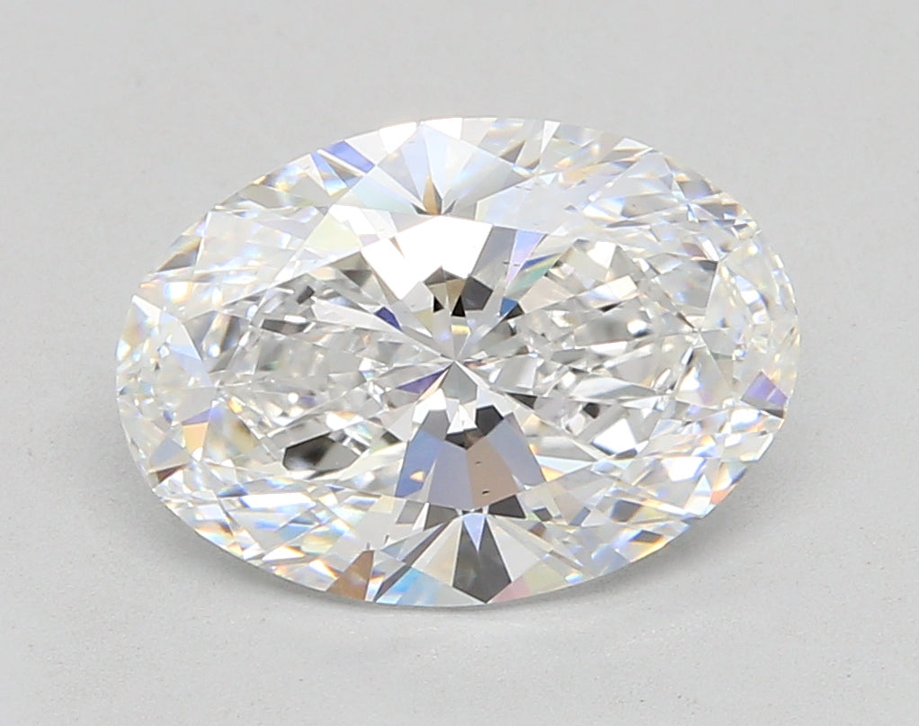 4.02 Carat Oval Shaped, Ideal Cut, D Color, VS2 Clarity, IGI Certified Lab Grown Diamond