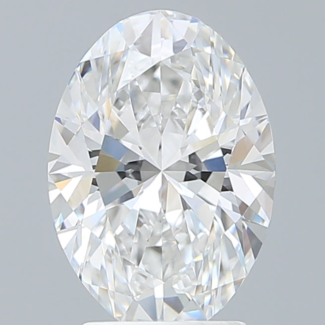 3.20 Carat Oval Shaped, Excellent Cut, E Color, VVS2 Clarity, IGI Certified Lab Grown Diamond