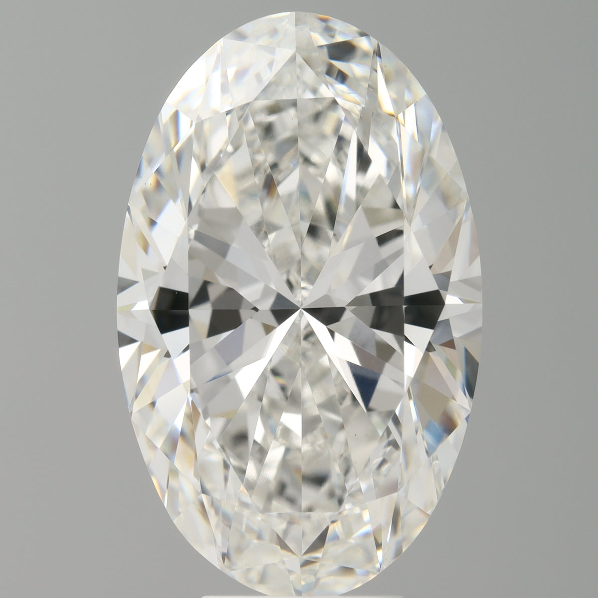 8.08 Carat Oval Shaped, Ideal Cut, E Color, VVS2 Clarity, IGI Certified Lab Grown Diamond