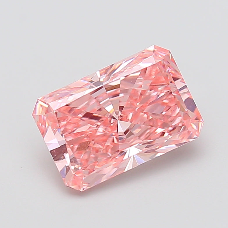 3.72 Carat Radiant Shaped, Very Good Cut, VVS2 Clarity, IGI Certified Lab Grown Diamond