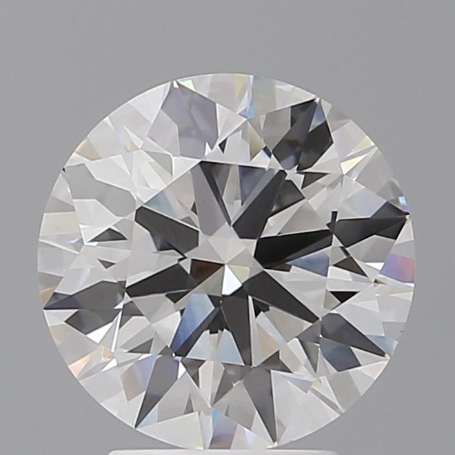 3.54 Carat Round Shaped, Ideal Cut, F Color, VVS2 Clarity, IGI Certified Lab Grown Diamond