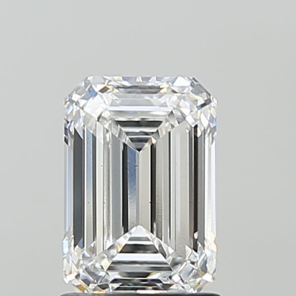 1.60 Carat Emerald Shaped, Ideal Cut, E Color, VS1 Clarity, IGI Certified Lab Grown Diamond