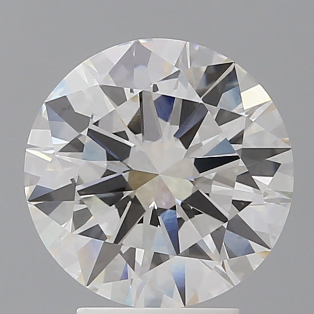 3.51 Carat Round Shaped, Excellent Cut, F Color, VVS2 Clarity, IGI Certified Lab Grown Diamond