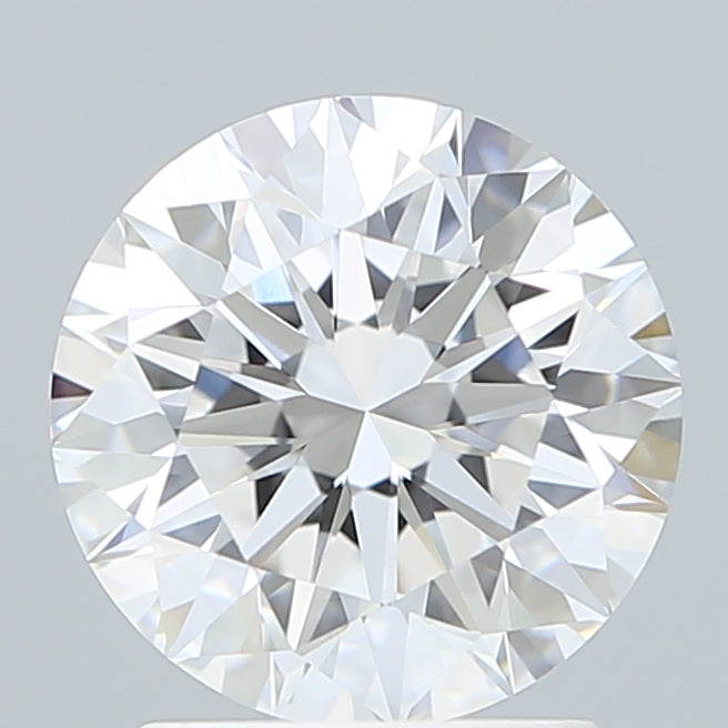 2.10 Carat Round Shaped, Excellent Cut, D Color, VVS2 Clarity, IGI Certified Lab Grown Diamond