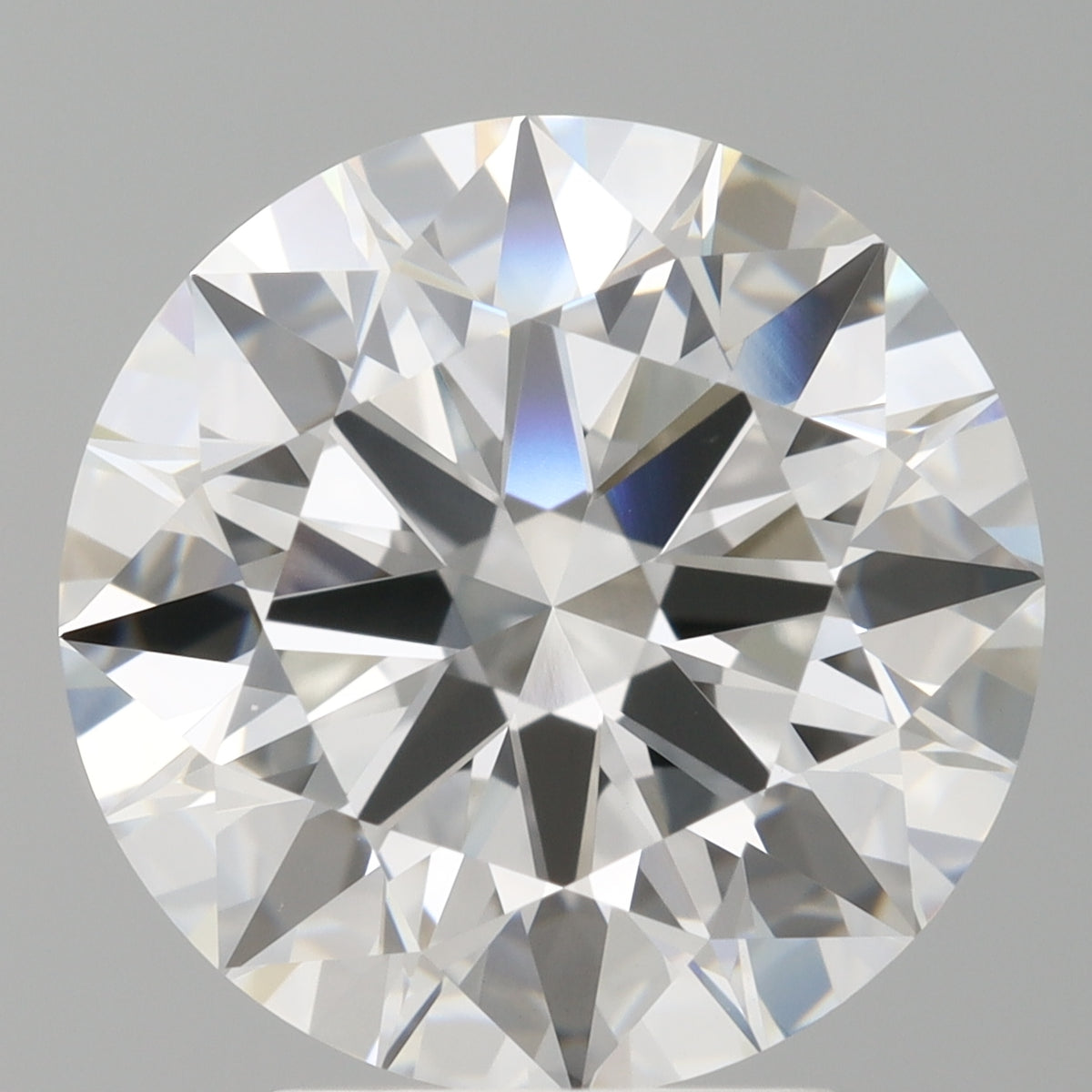 4.10 Carat Round Shaped, Ideal Cut, E Color, VVS2 Clarity, IGI Certified Lab Grown Diamond