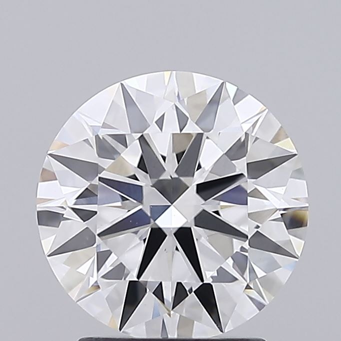 2.22 Carat Round Shaped, Ideal Cut, F Color, VVS2 Clarity, IGI Certified Lab Grown Diamond