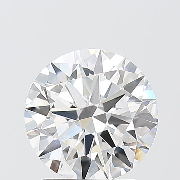 2.01 Carat Round Shaped, Excellent Cut, E Color, VVS2 Clarity, IGI Certified Lab Grown Diamond