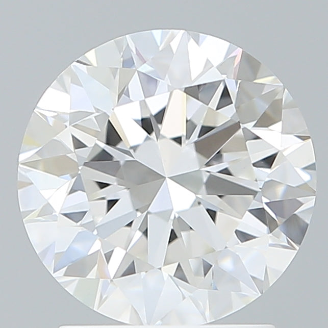 2.10 Carat Round Shaped, Excellent Cut, E Color, VVS2 Clarity, IGI Certified Lab Grown Diamond