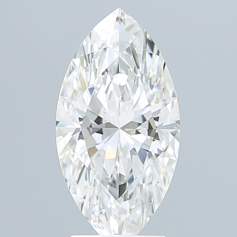 3.01 Carat Marquise Shaped, Ideal Cut, G Color, VVS2 Clarity, IGI Certified Lab Grown Diamond
