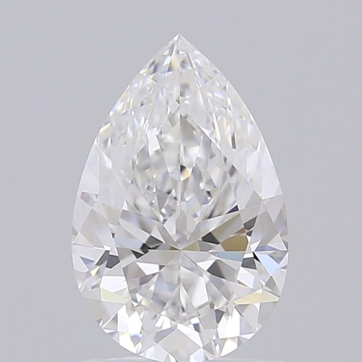 1.08 Carat Pear Shaped, Ideal Cut, D Color, VVS1 Clarity, IGI Certified Lab Grown Diamond