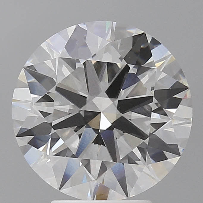 4.56 Carat Round Shaped, Ideal Cut, F Color, VVS2 Clarity, IGI Certified Lab Grown Diamond