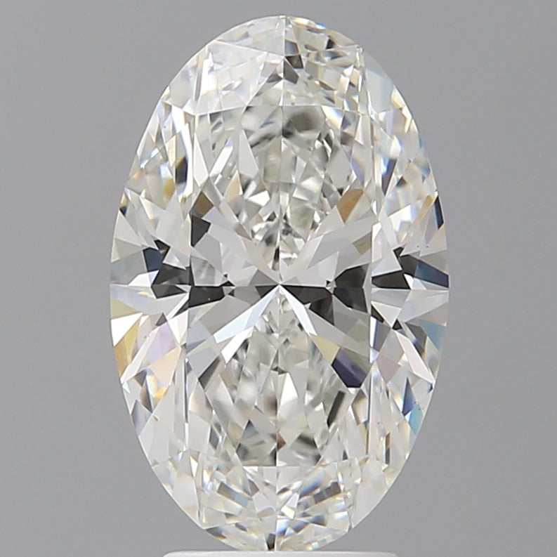 3.96 Carat Oval Shaped, Excellent Cut, F Color, VS1 Clarity, IGI Certified Lab Grown Diamond