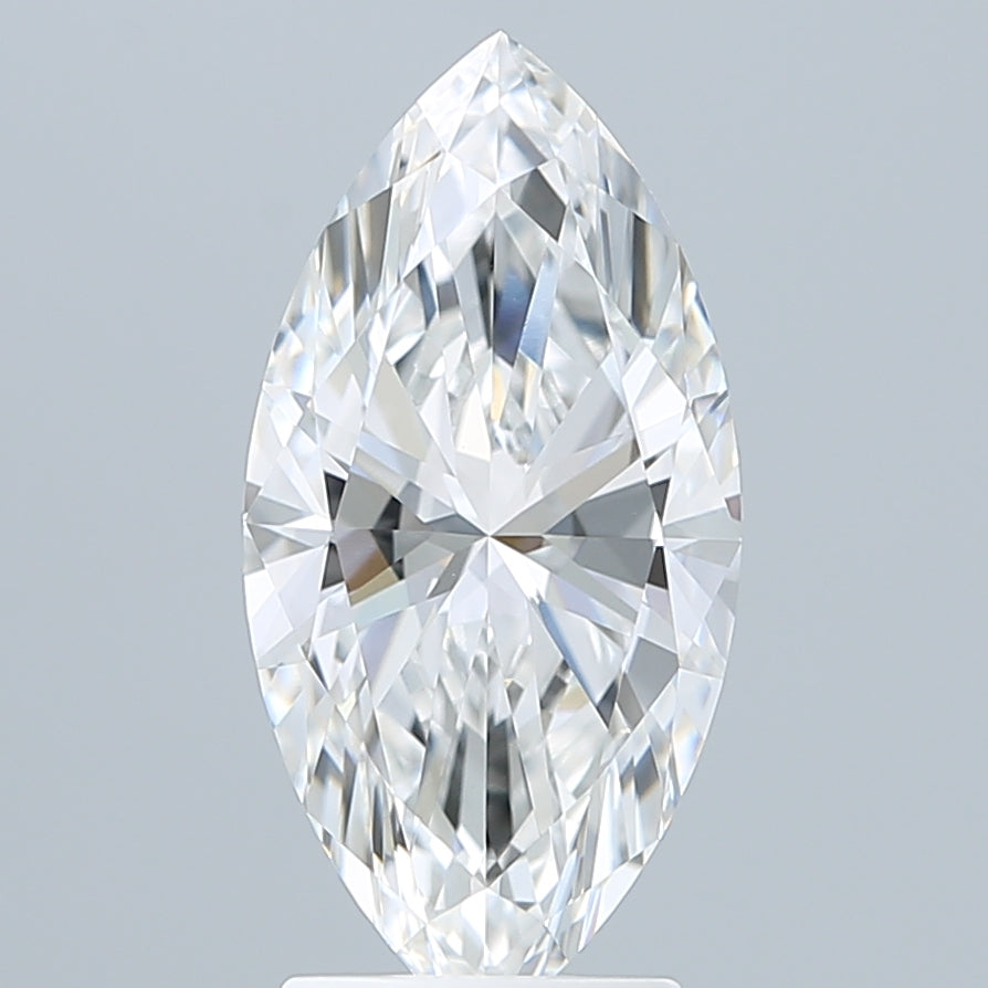 2.80 Carat Marquise Shaped, Excellent Cut, E Color, VVS2 Clarity, IGI Certified Lab Grown Diamond