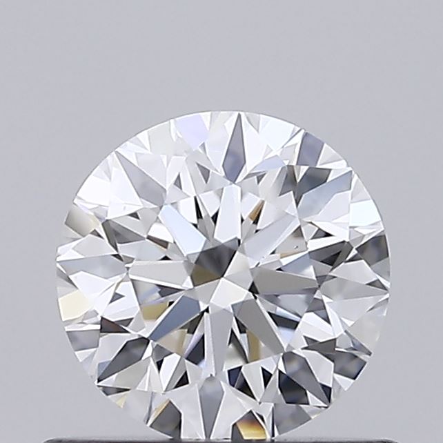 0.52 Carat Round Shaped, Excellent Cut, D Color, VS1 Clarity, IGI Certified Lab Grown Diamond
