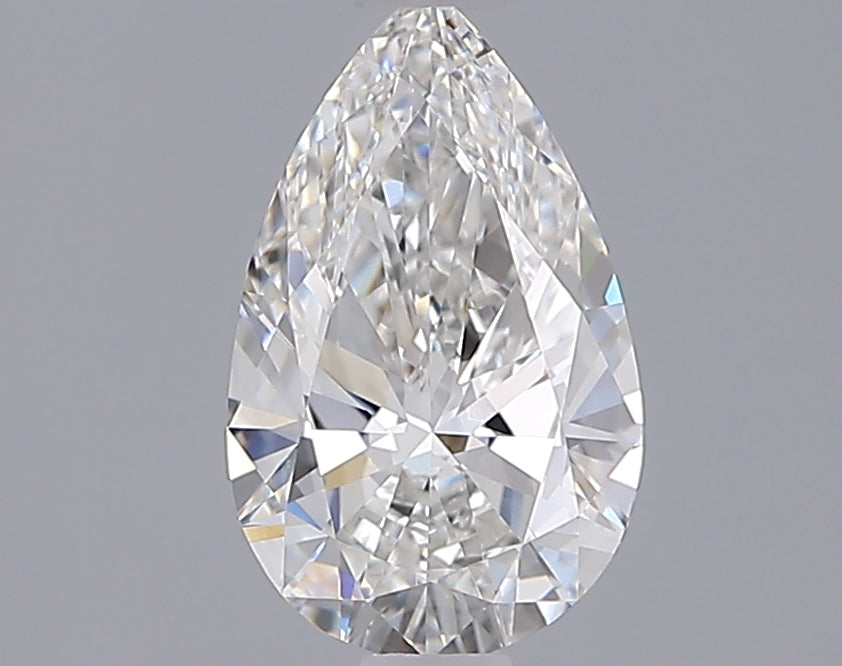 1.25 Carat Pear Shaped, Ideal Cut, F Color, VVS1 Clarity, IGI Certified Lab Grown Diamond