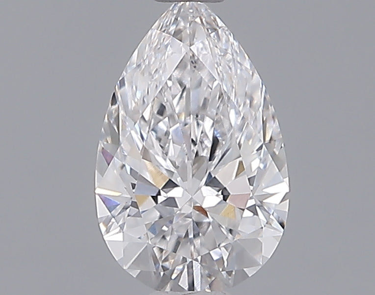 1.07 Carat Pear Shaped, Ideal Cut, D Color, VVS1 Clarity, IGI Certified Lab Grown Diamond