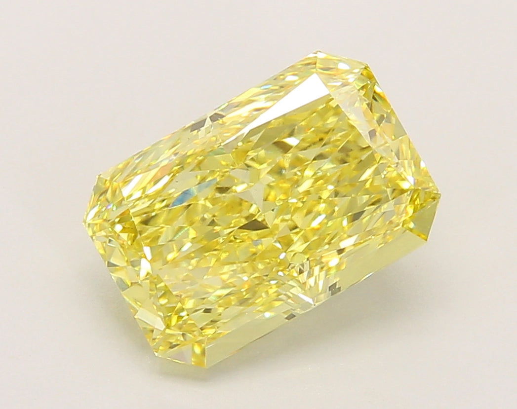 4.02 Carat Radiant Shaped, Ideal Cut, VS1 Clarity, IGI Certified Lab Grown Diamond
