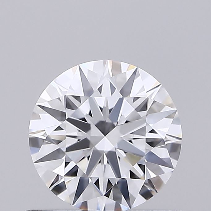 0.52 Carat Round Shaped, Ideal Cut, D Color, VVS2 Clarity, IGI Certified Lab Grown Diamond