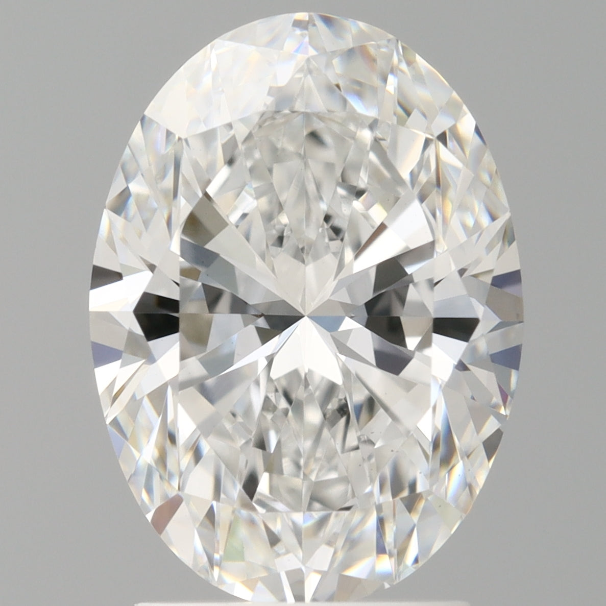 2.49 Carat Oval Shaped, Ideal Cut, E Color, VS1 Clarity, IGI Certified Lab Grown Diamond