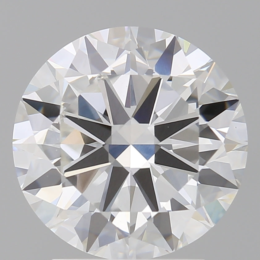 3.00 Carat Round Shaped, Very Good Cut, E Color, VVS2 Clarity, IGI Certified Lab Grown Diamond