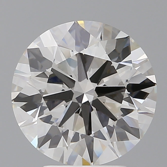 4.02 Carat Round Shaped, Ideal Cut, F Color, VVS2 Clarity, IGI Certified Lab Grown Diamond