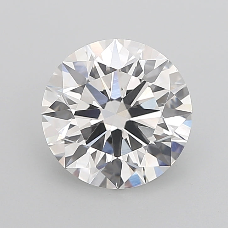 5.06 Carat Round Shaped, Ideal Cut, F Color, VVS2 Clarity, IGI Certified Lab Grown Diamond