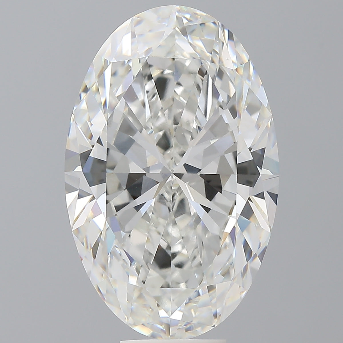 10.57 Carat Oval Shaped, Ideal Cut, F Color, VVS2 Clarity, IGI Certified Lab Grown Diamond