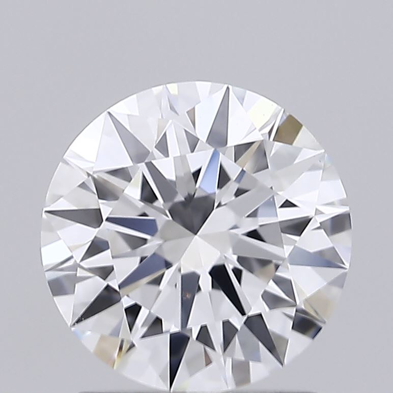 1.54 Carat Round Shaped, Ideal Cut, D Color, VVS1 Clarity, IGI Certified Lab Grown Diamond
