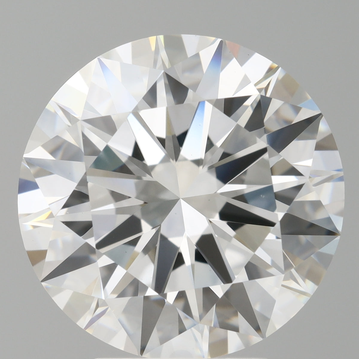 5.02 Carat Round Shaped, Excellent Cut, E Color, VVS2 Clarity, IGI Certified Lab Grown Diamond