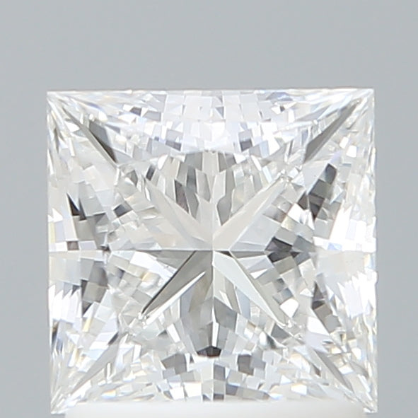 1.59 Carat Princess Shaped, Ideal Cut, D Color, VS1 Clarity, IGI Certified Lab Grown Diamond