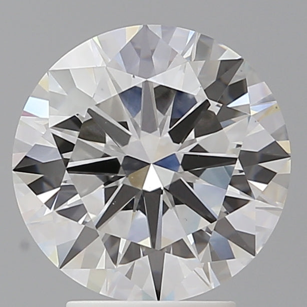 3.51 Carat Round Shaped, Excellent Cut, F Color, VS1 Clarity, IGI Certified Lab Grown Diamond