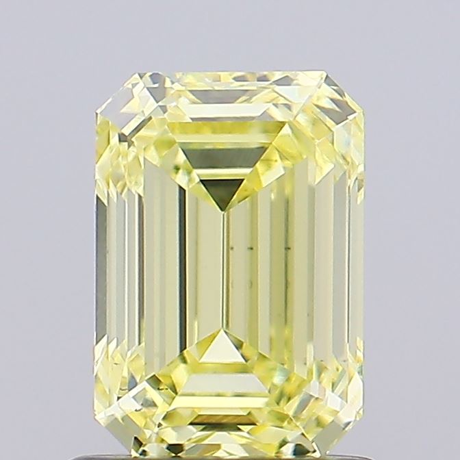 1.30 Carat Emerald Shaped, Ideal Cut, VS2 Clarity, IGI Certified Lab Grown Diamond