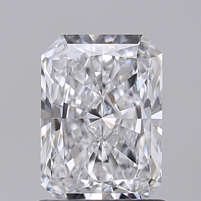 1.02 Carat Radiant Shaped, Ideal Cut, D Color, VVS2 Clarity, IGI Certified Lab Grown Diamond