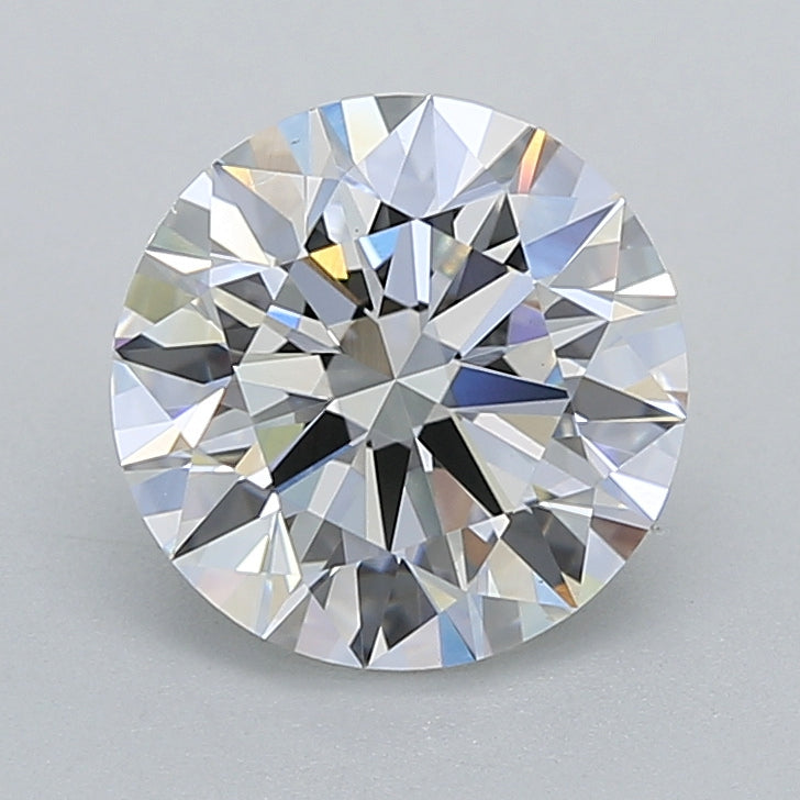 2.00 Carat Round Shaped, Very Good Cut, F Color, VS1 Clarity, IGI Certified Lab Grown Diamond