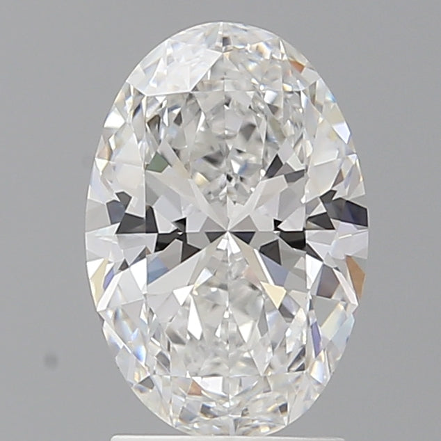 2.10 Carat Oval Shaped, Ideal Cut, E Color, VVS1 Clarity, IGI Certified Lab Grown Diamond