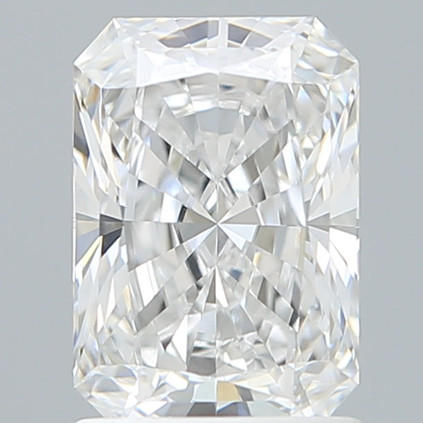 1.60 Carat Radiant Shaped, Ideal Cut, D Color, VVS1 Clarity, IGI Certified Lab Grown Diamond