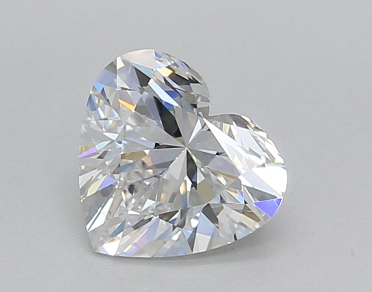 1.01 Carat Heart Shaped, Excellent Cut, D Color, VVS1 Clarity, IGI Certified Lab Grown Diamond