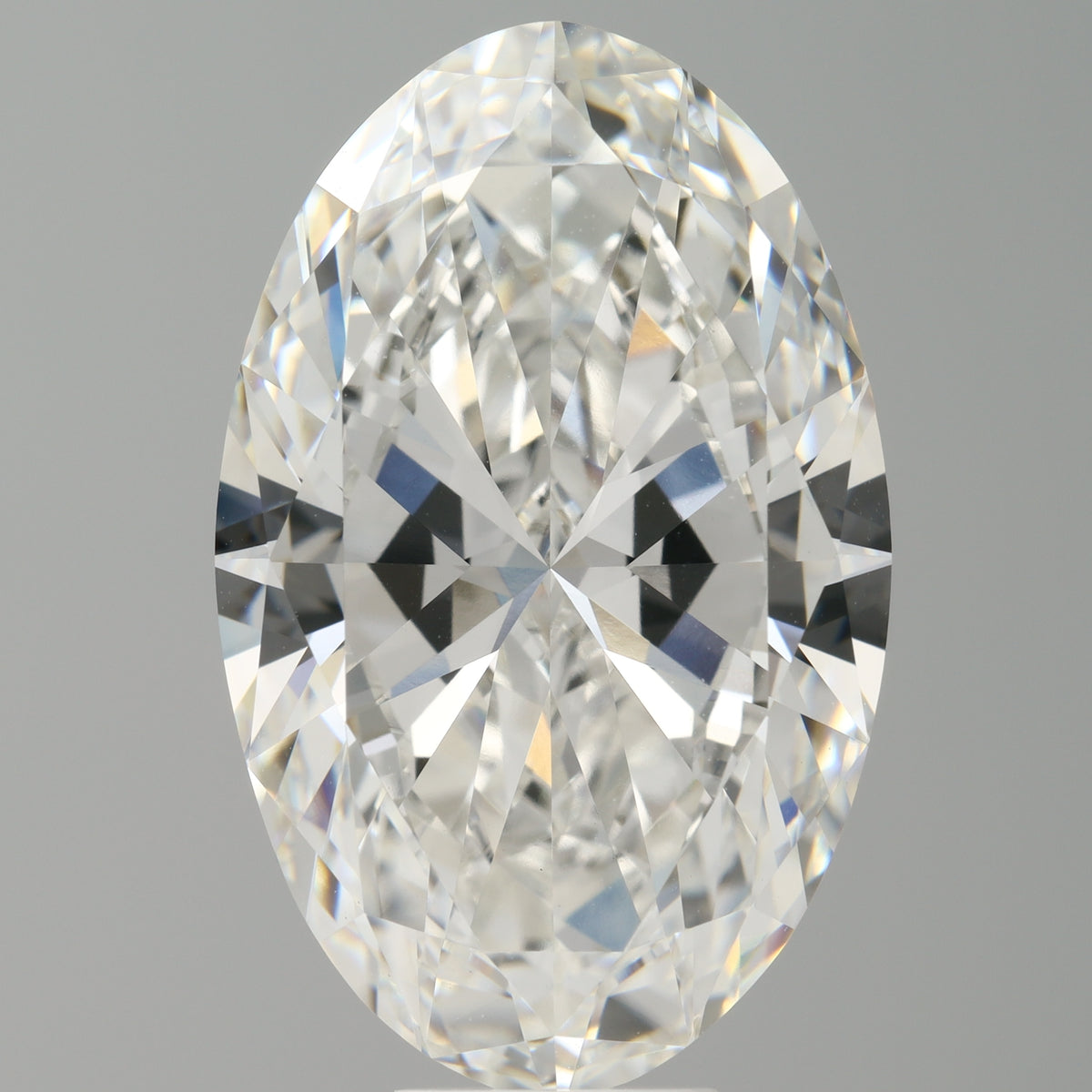 10.57 Carat Oval Shaped, Ideal Cut, F Color, VVS2 Clarity, IGI Certified Lab Grown Diamond
